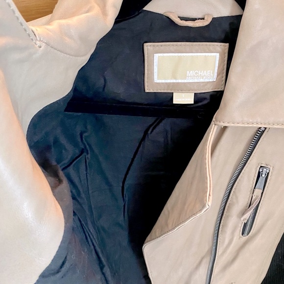 LEATHER MOTO JACKET | VINTAGE MICHEAL KORS - Picture 7 of 10